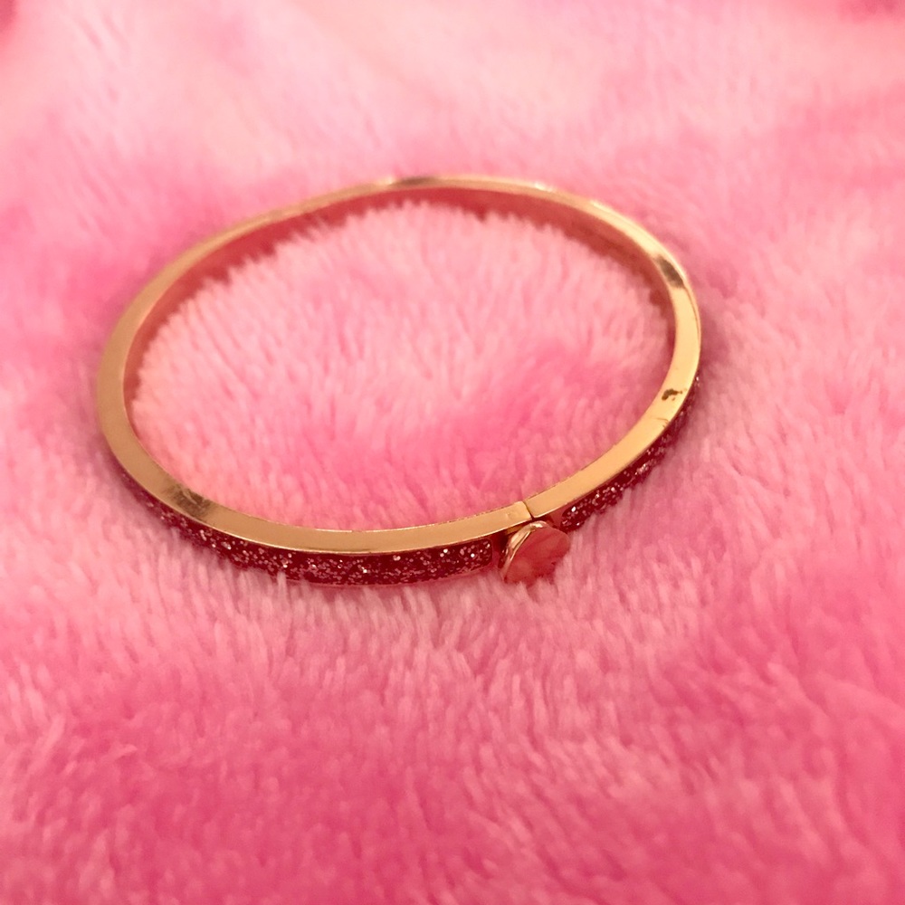 Kate Spade ♠️ glitter bangle